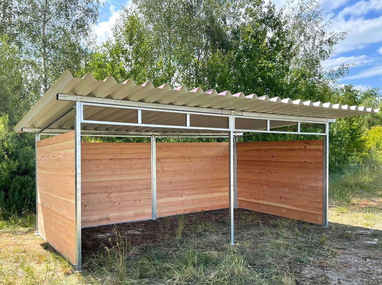 Unterstand für Tiere