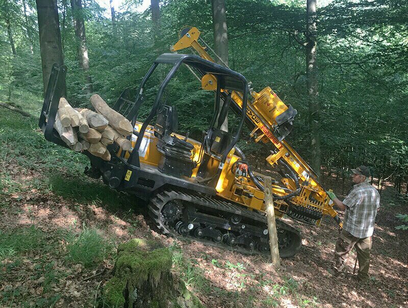 Fahrzeug für Zaunbau für die Öffentliche Hand