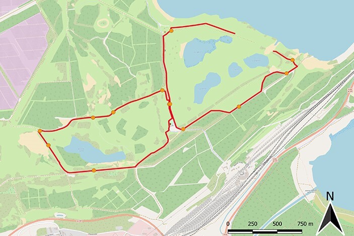 Zaunbau Planung Karte