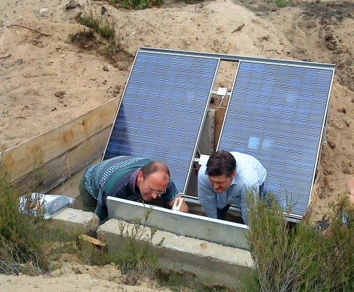 Zaunservice Solaranlage